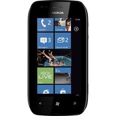 Celular Nokia Lumia 710 Preto com Windows Phone, Câmera 5MP, Touch Screen, 3G, Wi-Fi na internet
