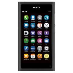 NOKIA N9 PRETO C/ CÂMERA DE 8MP, 3G, WI-FI, GPS, MP3, RÁDIO FM - comprar online
