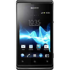 SMARTPHONE SONY XPERIA E DUAL CHIP ANDROID 4.0 TELA 3.5" 3G Wi-Fi CÂMERA 3.2MP - PRETO - comprar online
