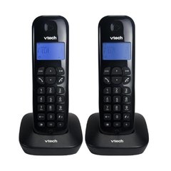 Telefone Sem Fio Vtech VT685-SE - Identificador de Chamadas, Teclado e Display Luminoso, DECT 6.0, Função Agenda, Viva-Voz e Secretária Eletrônica