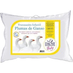 Travesseiro de Pluma de Ganso 30x40 cm Branco - Daune - 6D001002011BCO_PRD