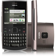 NOKIA X2-01 CINZA/PRETO QWERTY, CÂMERA, MP3, RÁDIO FM, BLUETOOTH, FONE DE OUVIDO E CARTÃO 2GB