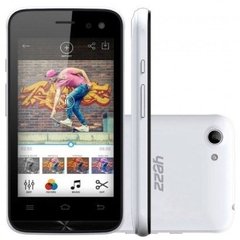 Smartphone Yezz 400e Android 6.0, 2chips, Tela 4", Quadcore 1.2ghz, 4gb, Wi-fi, Câm 5mp Branco