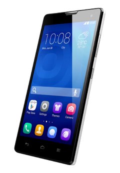 celular Huawei Honor 3C 3G Dual Sim, processador de 1.3Ghz Quad-Core, Bluetooth Versão 4.0, Android 4.2.2 Jelly Bean, Tri-Band 900/1800/1900