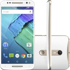 Smartphone Motorola Moto X Style 3ª Geração XT1572 Branco Dual Chip Android 5.1.1 Lollipop Wi-Fi 4G Memória 32GB