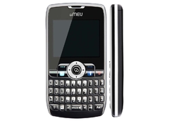Celular Desbloqueado Meu SN80 Preto/Cinza com Dual Chip, TV, Teclado Qwerty, Câmera 1.3MP, Bluetooth, Wi-Fi, Rádio FM, MP3 e Cartão 2GB