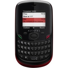 Celular Alcatel OT-355 Cherry Vermelho - GSM c/ Leitor de Dois Chips, Teclado QWERTY, Câmera Integrada, Rádio FM e Fone - Alcatel - comprar online