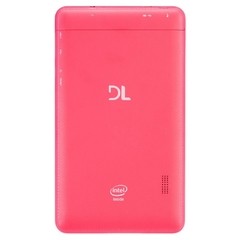 Tablet DL TabPhone 710 com Função Celular (Faz e Recebe Ligação),Tela 7", 3G, Dual Chip, WiFi, Câmera, Android 5.0 e Processador Intel QuadCore - Rosa - comprar online
