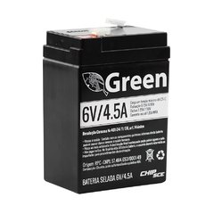 Bateria Selada Green 6V 4,5AH 013-2640