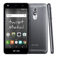 Smartphone Positivo Twist S530 - Android 7.0, 3G, Tela 5.2", 16GB, Câmera 8MP - cinza