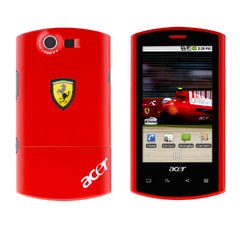 celular Acer Liquid mini Ferrari, processador de 600Mhz, Bluetooth Versão 2.1,Android 2.3.4 Gingerbread, Quad-Band 850/900/1800/1900 - comprar online