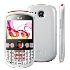 CELULAR DESBLOQUEADO LG C300 BRANCO/LARANJA QWERTY, CÂMERA 2MP, RÁDIO FM, MP3, BLUETOOTH, FONE E CARTÃO 2GB - comprar online