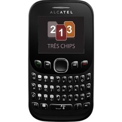 Imagem do Celular Alcatel One Touch 678G, Tri Chip, 1.3MP, MP3, Bluetooth, Preto (Desbloqueado)