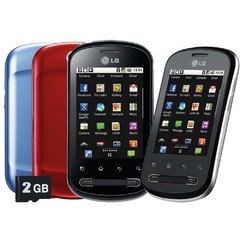 CELULAR LG P350 PRETO OPTIMUS ME, ANDROID 2.2 3G WIFI TOUCH GPS CÂM 3MP - comprar online