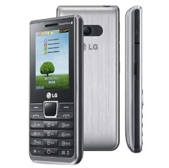 Celular Desbloqueado LG A395 Prata com Quadri Chip, Câmera 1.3MP, MP3, Rádio FM, Bluetooth
