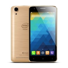 Smartphone Qbex X-Gold w509 Desbloqueado Android 4.4 Tela 5'' 16GB 3G Wi-Fi Câmera 8MP - Dourado na internet
