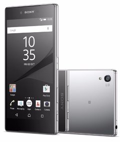 Celular Sony Xperia Z5 Premium Chrome E6853 Preto Com 32GB, Tela 5.2", Câmera 23MP, 4G, Android 5.1 E Processador Octa-Core De 64 Bits