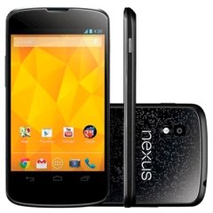 Celular Desbloqueado LG Nexus E960 4 Preto com Tela 4.7", Processador de 1.5 GHz, Android 4.2, Câmera 8MP, 3G, Wi-Fi, Bluetooth