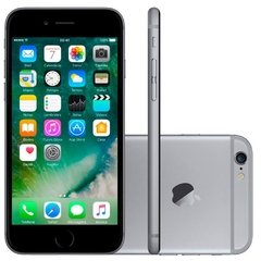 Apple iPhone 6 16GB, processador de 1.4Ghz Dual-Core, Bluetooth Versão 4.0, iOS 11, Full HD (1920 x 1080 pixels) 60 fps, Quad-Band 850/900/1800/1900