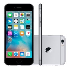 Apple iPhone 6S 64GB Cinza, processador de 1.84Ghz Dual-Core, iOS 11, 4K UHD (3840 x 2160 pixels) 30 fps Quad-Band 850/900/1800/1900