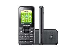 Celular Samsung E3210 Preto c/ Rádio FM, MP3, 3G, Câmera VGA, Bluetooth e FonE