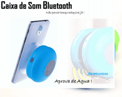 CAIXA DE SOM RESISTENTE A ÁGUA BLUETOOTH WIRELESS IPHONE ANDROID - comprar online