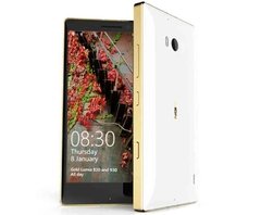 celular Nokia Lumia 930 Gold edition, processador de 2.2Ghz Quad-Core, Bluetooth Versão 4.0, Windows 10 Mobile, Quad-Band 850/900/1800/1900