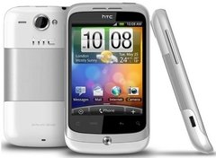 celular HTC Wildfire A3333, processador de 528Mhz, Bluetooth Versão 2.1, Android 2.1 Eclair, Quad-Band 850/900/1800/1900