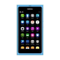 Celular Nokia N9 16GB Azul, Processador Mediano De 1Ghz Single-Core, Bluetooth Versão 2.1, Meego 1.2 Harmattan, Quad-Band 850/900/1800/1900