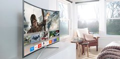 Smart TV Games LED 49" Full HD Curva Samsung 49K6500 com Aplicativos, Gamefly, Plataforma Tizen, Conectividade com Smartphones, Wi-FI, HDMI e USB - comprar online