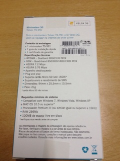 MODEM 3G TELSEC TS-991 DESBLOQUEADO NOVO LACRADO - comprar online
