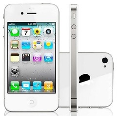 iPhone 4S Apple 16GB com Câmera 8MP, Touch Screen, 3G, GPS, MP3, Bluetooth e Wi-Fi - Branco