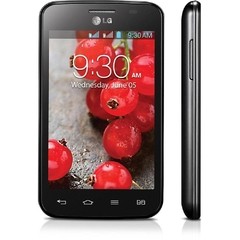 SMARTPHONE LG OPTIMUS L4 II DUAL E467 PRETO TELA DE 3,8", ANDROID 4.1, CÂMERA 3MP, 3G, WI-FI, MP3, FM E BLUETOOTH