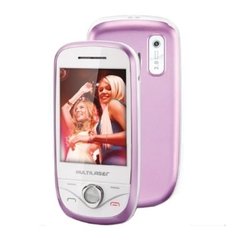Celular Multilaser Touch P3282 Branco - Tri Chip, Tela 2.8, Câmera, Bluetooth, MP3