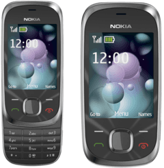 Celular Nokia 7230 Slide GRAFITE, 3g, 3.2mp, Bluetooth Mp3 - Infotecline