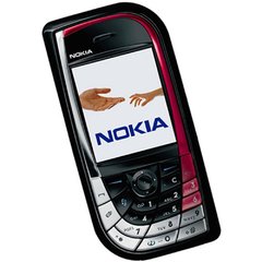 celular Nokia 7610 processador de 123Mhz, Bluetooth Versão 1.1, Symbian 8.1 S60 2nd Edition Feature Pack 3, Polifônicos e personalizados