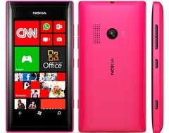 celular Nokia Lumia 505 processador de 800Mhz, Bluetooth Versão 2.1, Windows Phone 7.8, Quad-Band 850/900/1800/1900