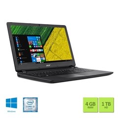 Notebook Acer ES1-572-3562 Intel Core i3 4GB RAM 1TB HD 15.6´´ Windows 10 - comprar online