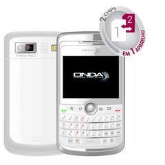 Celular Desbloqueado Onda N235 BRANCO, Câmera 2.0MP, Dual Chip, Rádio FM, MP3 Player, Bluetooth