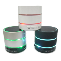 CAIXINHA DE SOM M877 COM LED, BLUETOOTH, USB, AUXILIAR PARA MICRO SD - comprar online