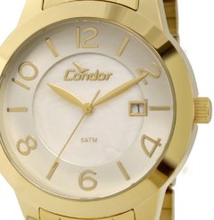 Relógio Feminino Condor Dourado - Co2115tj/4b - comprar online