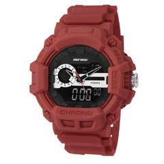 Relógio Masculino Anadigi Mormaii MOAD1105A/8R - Vermelho