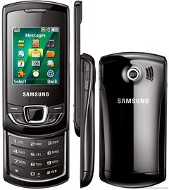 Celular Desbloqueado Samsung E2550 Preto c/ Câmera 1.3MP, MP3, FM, Bluetooth