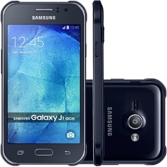 Smartphone Samsung Galaxy J110 Ace Duos Preto com Dual chip, Tela 4.3", 3G, Câmera 5MP, Android 4.4 e Processador Dual Core de 1.2 GHz - comprar online