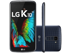 SMARTPHONE LG K430 K10 DUAL CHIP ANDROID 6 TELA 5.3" 16GB 4G CÂMERA 13MP TV DIGITAL-indigo