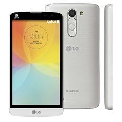 martphone LG L Prime D337 Preto, Dual Chip, Android 4.4, Quad-Core 1.3 GHz, Câmera 8MP, Tela De 5", Memória 8GB