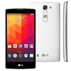 Smartphone LG Prime Plus H502F Branco Com Dual Chip, Tela De 5", Android 5.0, Câmera 8MP E Processador Quad Core De 1.3 GHz