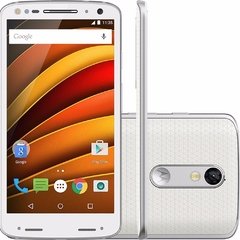 Smartphone Motorola Moto X Force XT-1580 Branco Com 64GB, Tela De 5.4'', Dual Chip, Android 5.1, 4G, Câmera 21MP E Processador Qualcomm Octa-Core