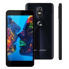 Smartphone Quantum MÜV PRO Midnight PRETO com 16GB, Dual Chip, Tela HD TrueView de 5.5", Câmera 16MP, 4G, Wi-Fi, Android 6.0 e Processador Octa Core na internet