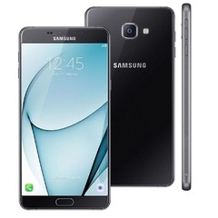 Smartphone Samsung Galaxy A9 Preto com 32GB, Dual Chip, Tela 6.0", 4G, Android 6.0, Câmera 16MP, Leitor Digital, Processador Octa Core e RAM de 4GB - comprar online